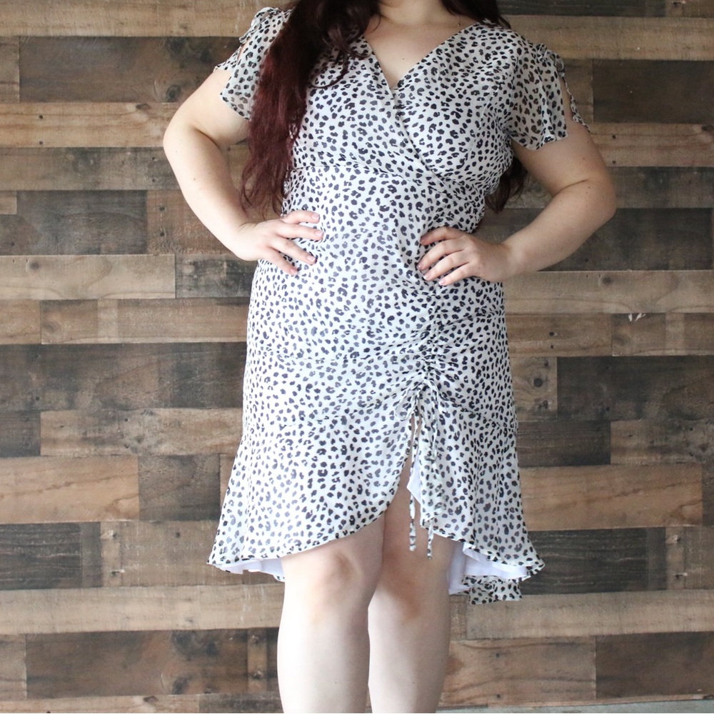 Lulus animal print dress
